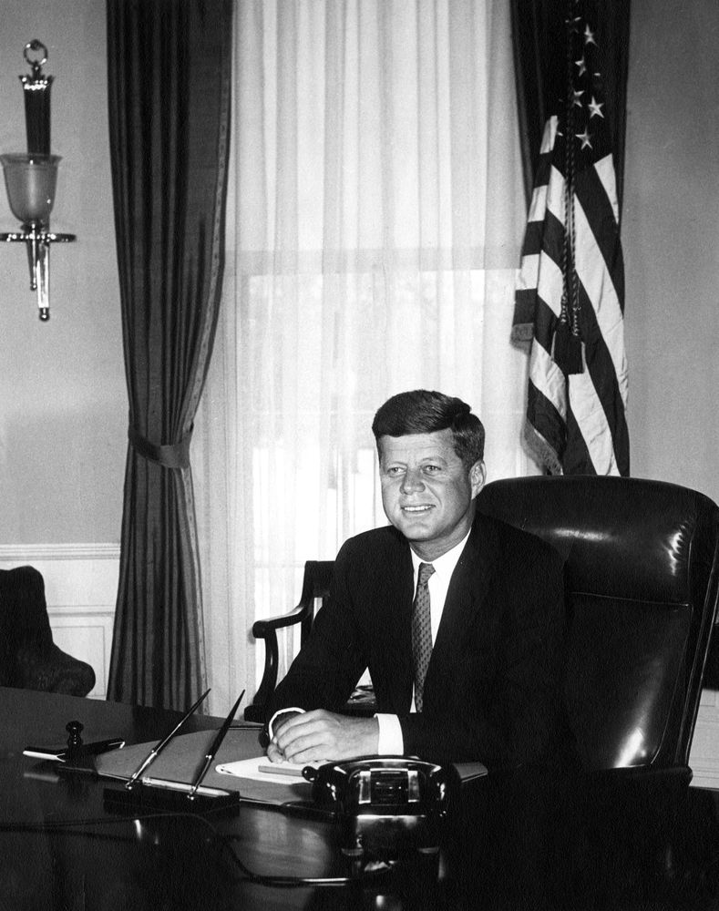 1962 President JOHN F KENNEDY JFK Glossy 8x10 Photo Historical Print Poster 