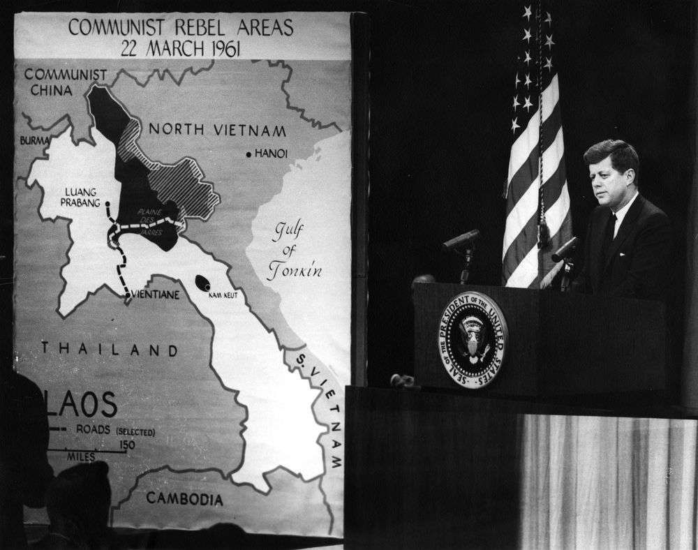 Image result for Kennedy and Vietnam