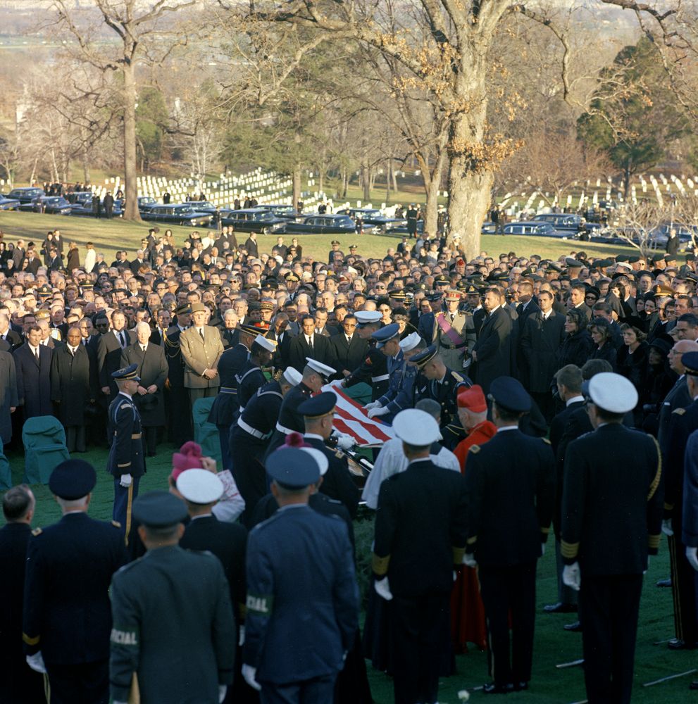 JFK grave 1963 Arlington National Cemetery : r/JFK